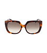 Дамски слънчеви очила в цвят хавана Aura-1 снимка