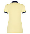 Дамска памучна блуза Blanca в жълто и тъмносиньо-1 снимка