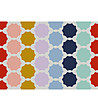Многоцветна постелка с фигурален принт 52х75 см-0 снимка