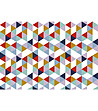 Многоцветна постелка с фигурални мотиви 52х75 см Effect colours II-0 снимка