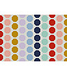 Постелка с многоцветен фигурален принт 52х75 см-1 снимка