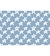 Синя постелка с принт Звезди-0 снимка