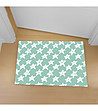 Зелена постелка с принт Звезди 52х75 см-0 снимка