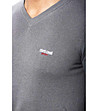 Мъжка блуза Kris в сив нюанс-3 снимка
