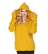 Ефектен дамски пуловер в жълт нюанс Elanda-0 снимка