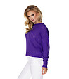 Дамски лилав пуловер Mela-2 снимка