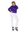 Дамски лилав пуловер Mela-3 снимка