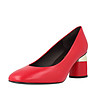 Дамски червени обувки от естествена кожа Armina-1 снимка