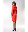 Елегантна рокля в червено Irmona-1 снимка