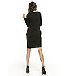 Черна рокля с джобове Geraldine-1 снимка