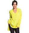 Жълт дамски пуловер Genia-0 снимка