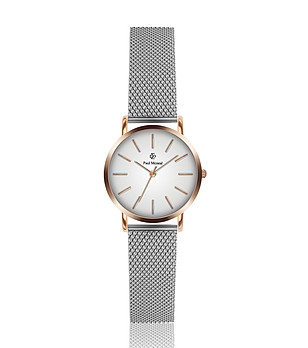 Дамски часовник от неръждаема стомана в сребристо и златисто Adelaide снимка