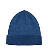 Памучна unisex шапка в синьо-0 снимка