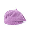 Дамска лилава шапка с ефектен косъм-0 снимка