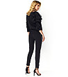 Комплект от блуза и панталон в черно Radinora-3 снимка