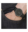 Черен мъжки часовник Rikarda-1 снимка