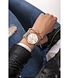Сребрист дамски часовник от неръждаема стомана Candace-1 снимка