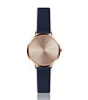 Стилен дамски часовник в тъмносиньо и розовозлатисто Blasa-0 снимка