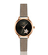 Дамски часовник в розовозлатисто и сребристо Rina-0 снимка
