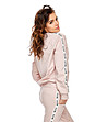 Розова памучна дамска блуза със спортен дизайн Latoya-1 снимка