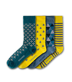 Комплект от 4 чифта памучни unisex чорапи Tresco Abbey снимка