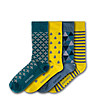 Комплект от 4 чифта памучни unisex чорапи Tresco Abbey-0 снимка