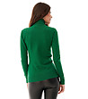 Зелена дамска поло блуза Enia-1 снимка