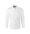 Бяла мъжка риза с памук Rick-0 снимка