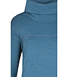 Синя дамска поло блуза Yana-2 снимка