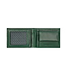 Кожен зелен мъжки портфейл Trevor-1 снимка