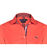 Дамска памучна риза в оранжев нюанс Caren-2 снимка
