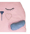 Памучна играчка в розово и синьо Cat-3 снимка