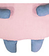 Памучна играчка в розово и синьо Cat-4 снимка