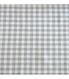 Памучна покривка на каре в сиво и бяло Bella 134х180 см-2 снимка