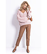 Дамски пуловер в розово Lenia-2 снимка