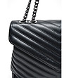 Черна дамска чанта от естествена кожа Rinea-2 снимка