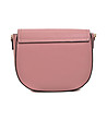 Розова дамска кожена чанта за рамо Irona-2 снимка
