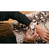 Дамски часовник с розовозлатист корпус и бяла каишка Samanta-1 снимка