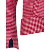 Карирана мъжка памучна риза в червено и бяло Abel-3 снимка