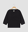 Дамски пуловер от вълна и памук Diana в черно-0 снимка