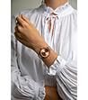 Дамски часовник в розовозлатисто Lenitta-1 снимка