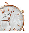 Часовник в розовозлатисто със седефен циферблат Lexa-2 снимка