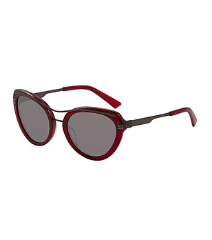 Тъмночервени дамски слънчеви очила снимка