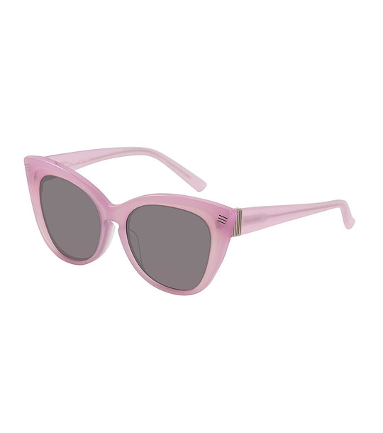 Розови дамски слънчеви очила тип котешко око снимка