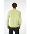 Светлозелен памучен мъжки пуловер Zolia-1 снимка