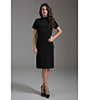 Черна рокля Rosanna-0 снимка