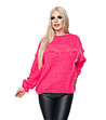 Розов дамски пуловер Gladis-0 снимка
