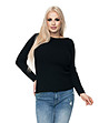Черен дамски пуловер Galiarda-0 снимка