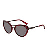 Тъмночервени дамски слънчеви очила-0 снимка