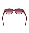Слънчеви очила в цвят бургунд -2 снимка